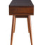 Christa - Sofa Table - White / Espresso