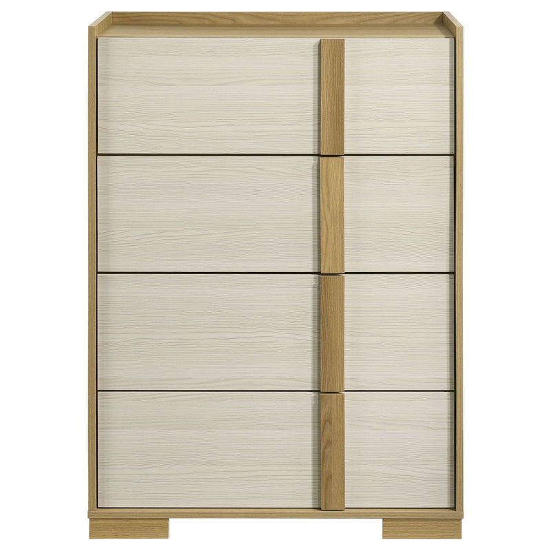 Lincoln - 4 Drawer Chest Of Drawers - Natural