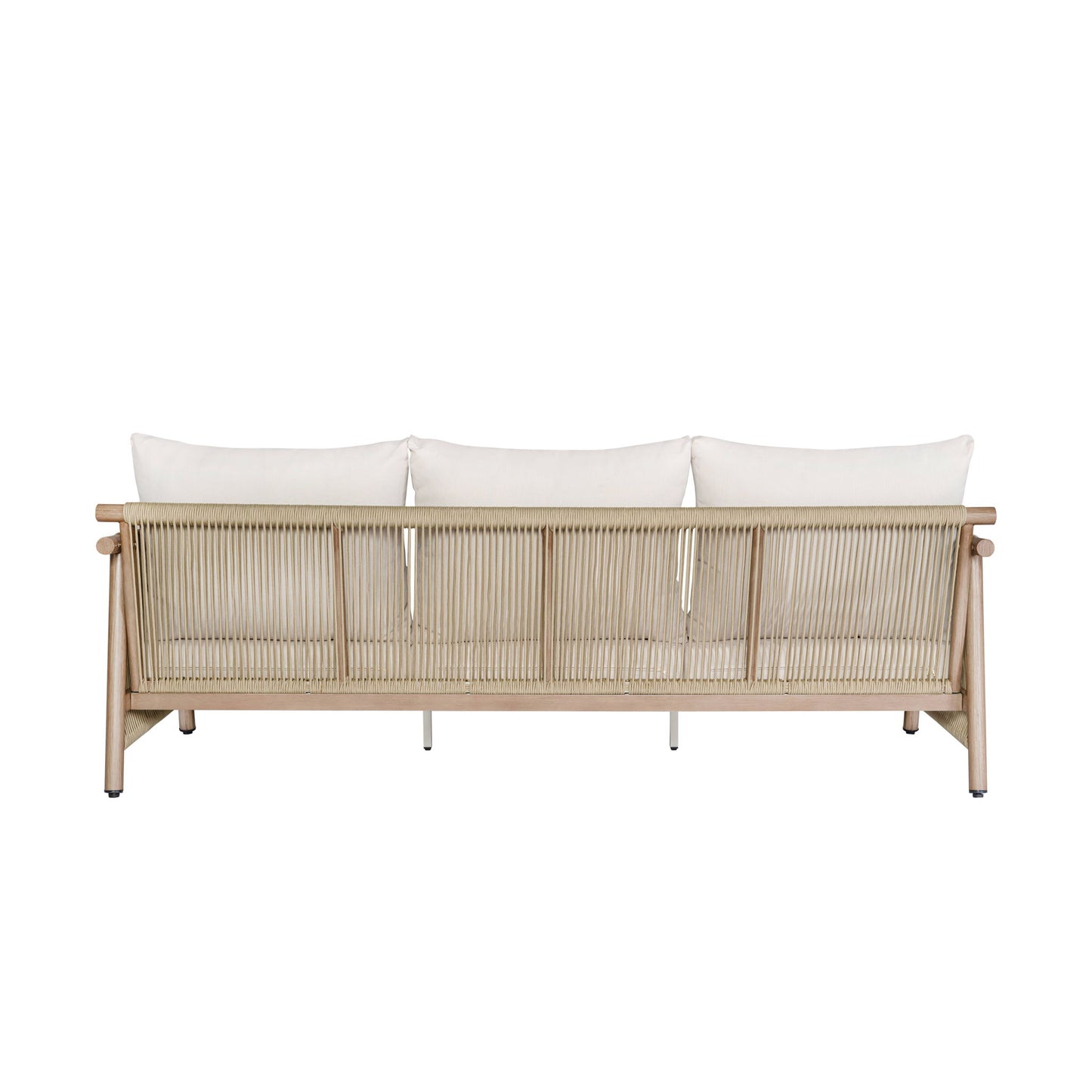 Zira - 5 Piece Patio Sofa Set - Beige
