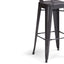 Rayne - Curved Back Metal Stool (Set of 2)