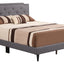 Button Tufted Bed Charming For Cozy Spaces