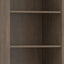 Ela - Bookcase - Smoky Brown
