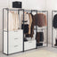 Fiona - Freestanding, Walk-In Closet System - White