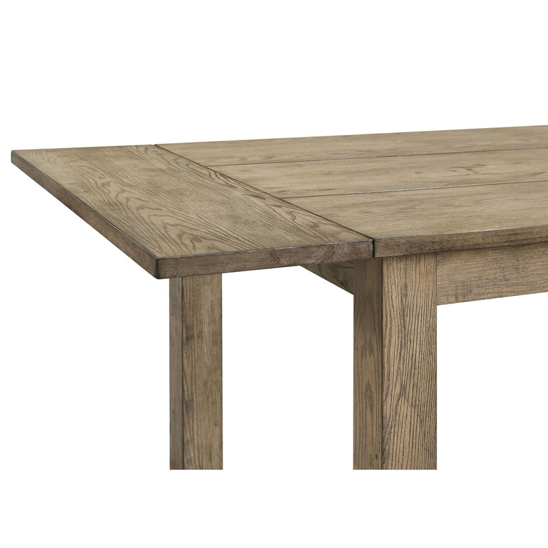 Cressley - 5 Piece Dining Set With Ladder Back Chairs - Light Oak