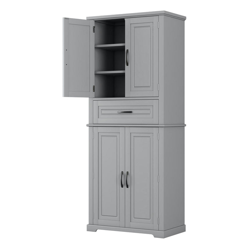 Bathroom Storage Cabinet With Drawer And Adjustable Shelf