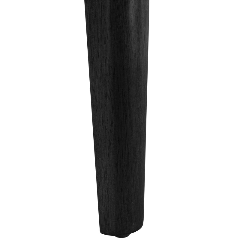 Mesa de comedor rectangular - Negra