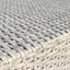 2 Person Wicker Conversation Set With Cushions, Weather Resistant