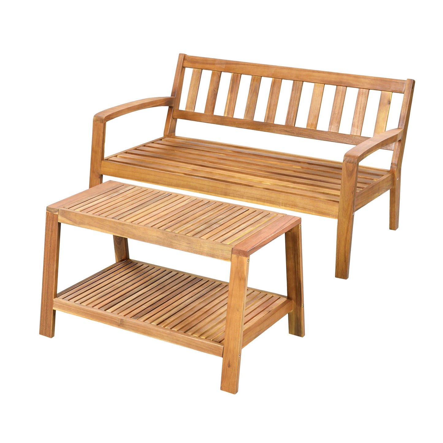 2 Piece Conversation Set, Loveseat & Coffee Table