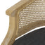 Curved Backrest Accent Chair