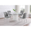Quincy - Round Dining Table - White Marble