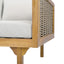 Claremont - 3 Seater Daybed Teak Acacia Wood Water Resistant Cushions
