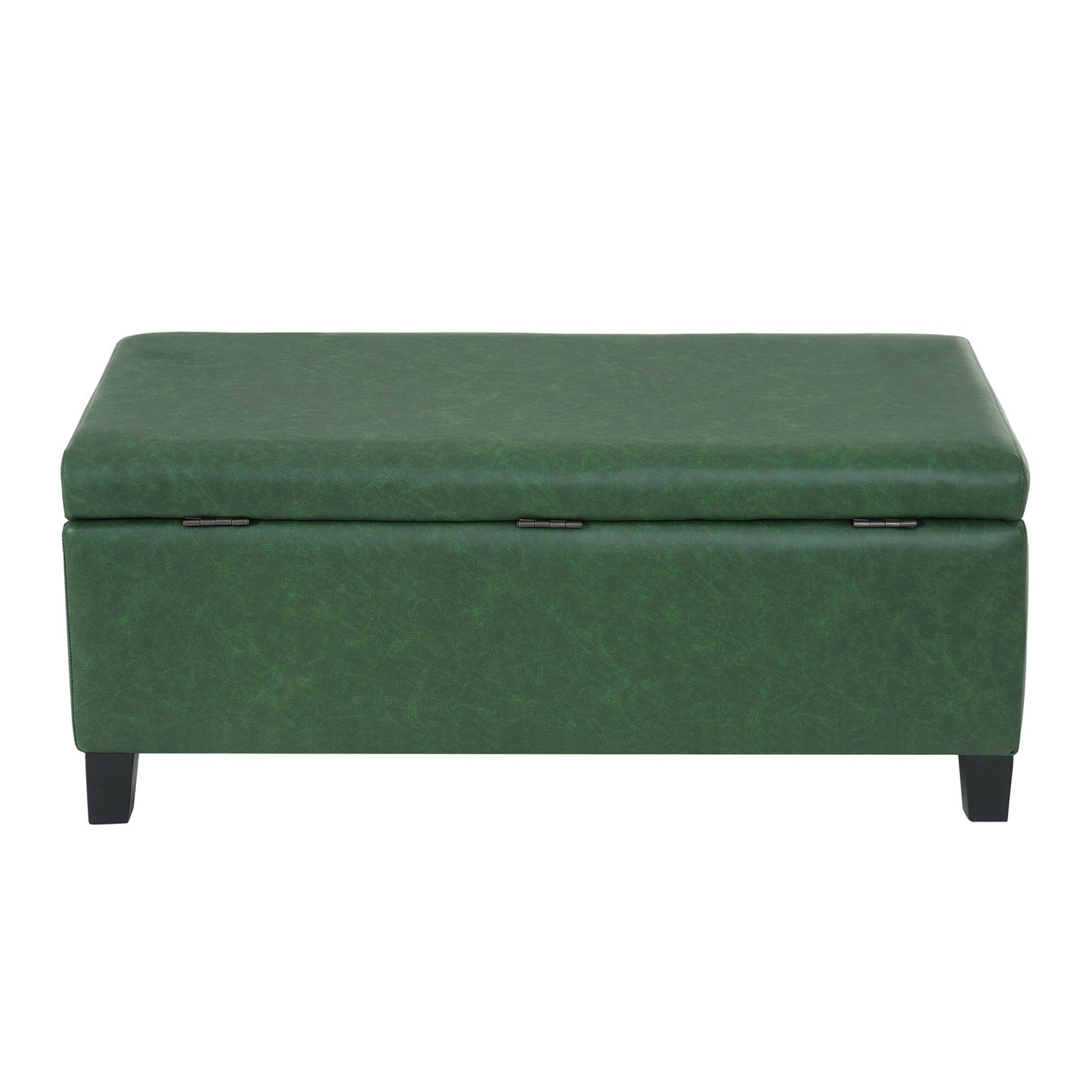 Storage Ottoman With Flip Top Lid