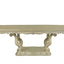 Monique - Dining Table Top & Base - Pearl Silver