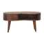 Wave Coffee Table With 1 Drawer