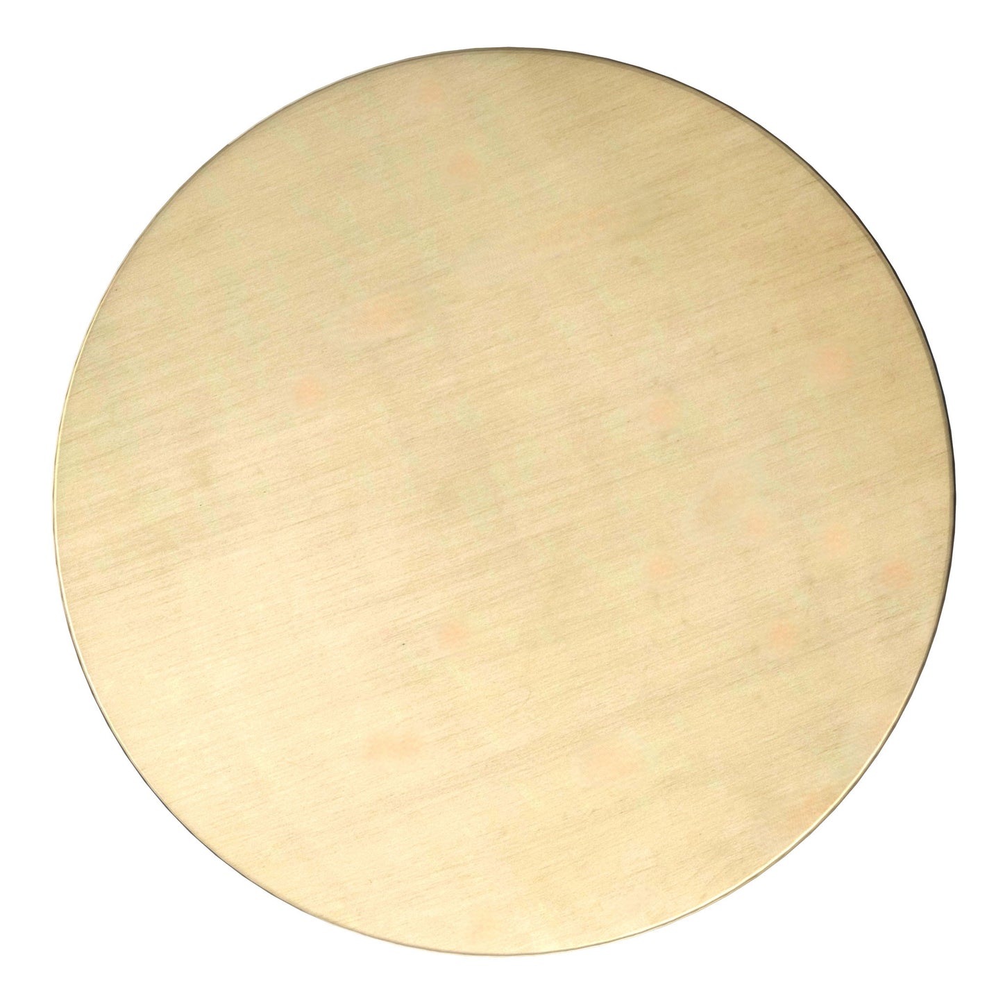 Johnsen - Cross Hatch Pattern Accent Table - Antique Gold