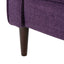 Mid-Century Modern Recliner With Button Tufted Waffle Stitch