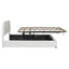 Upholstered Platform Bed With Hydraulic Storage System