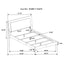 Felicity - LED Panel Bed With Built In Lighting