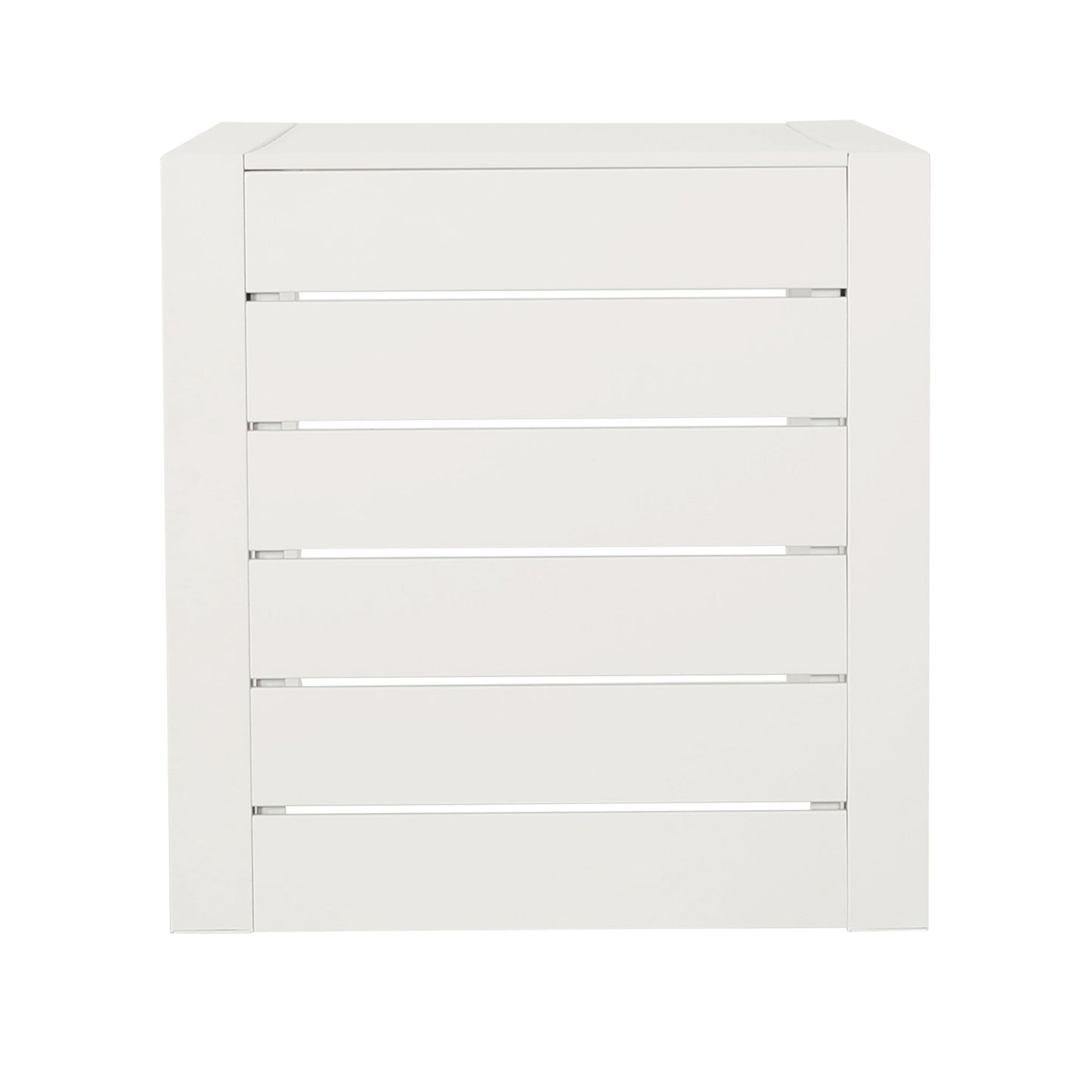 Aluminum Outdoor C - Shaped Side Table For Patio