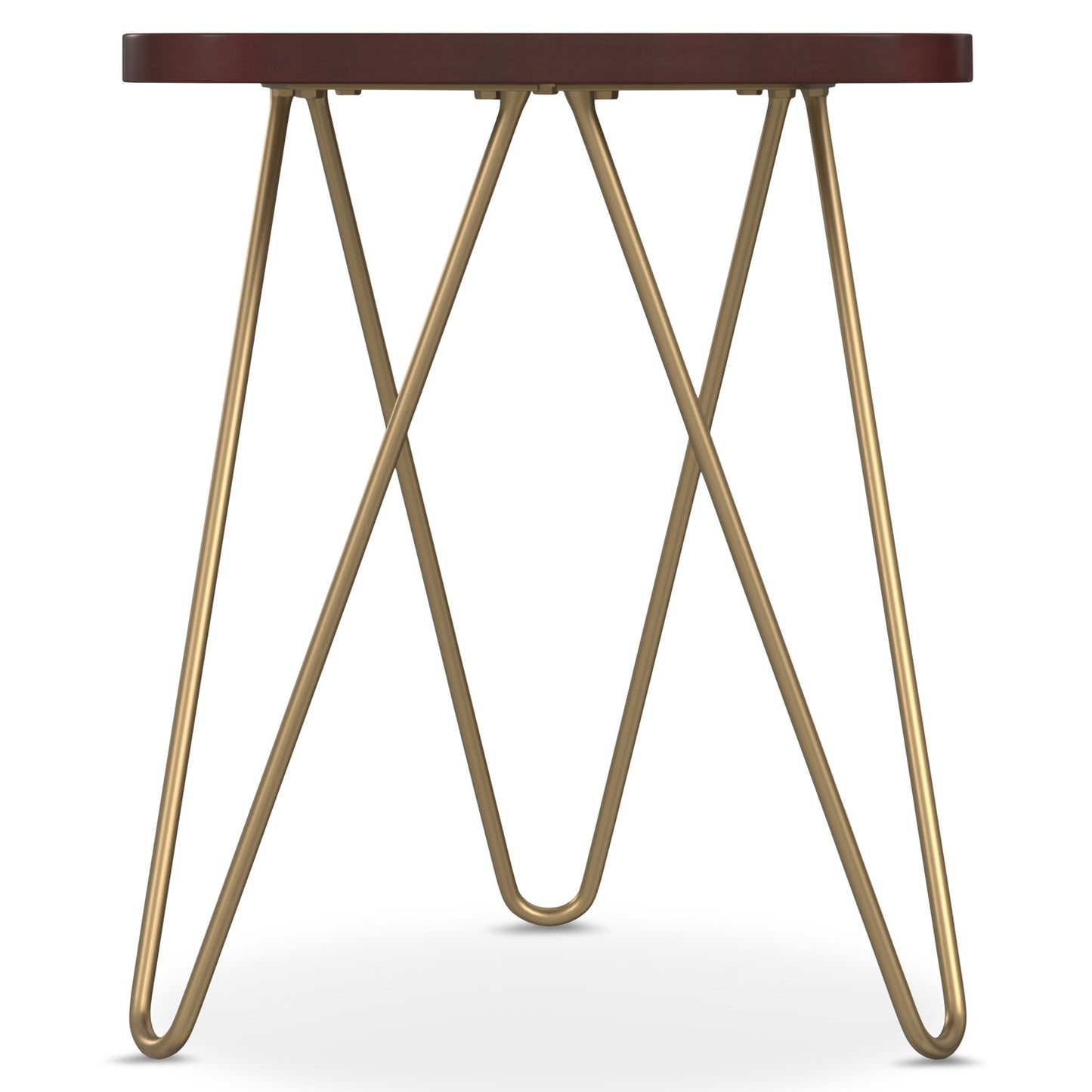 Patrice - Handcrafted Metal And Wood Accent Table