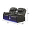 Challenger - LED Power Recliner Loveseat