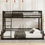 Bunk Bed With Ladder And Safety Guardrails