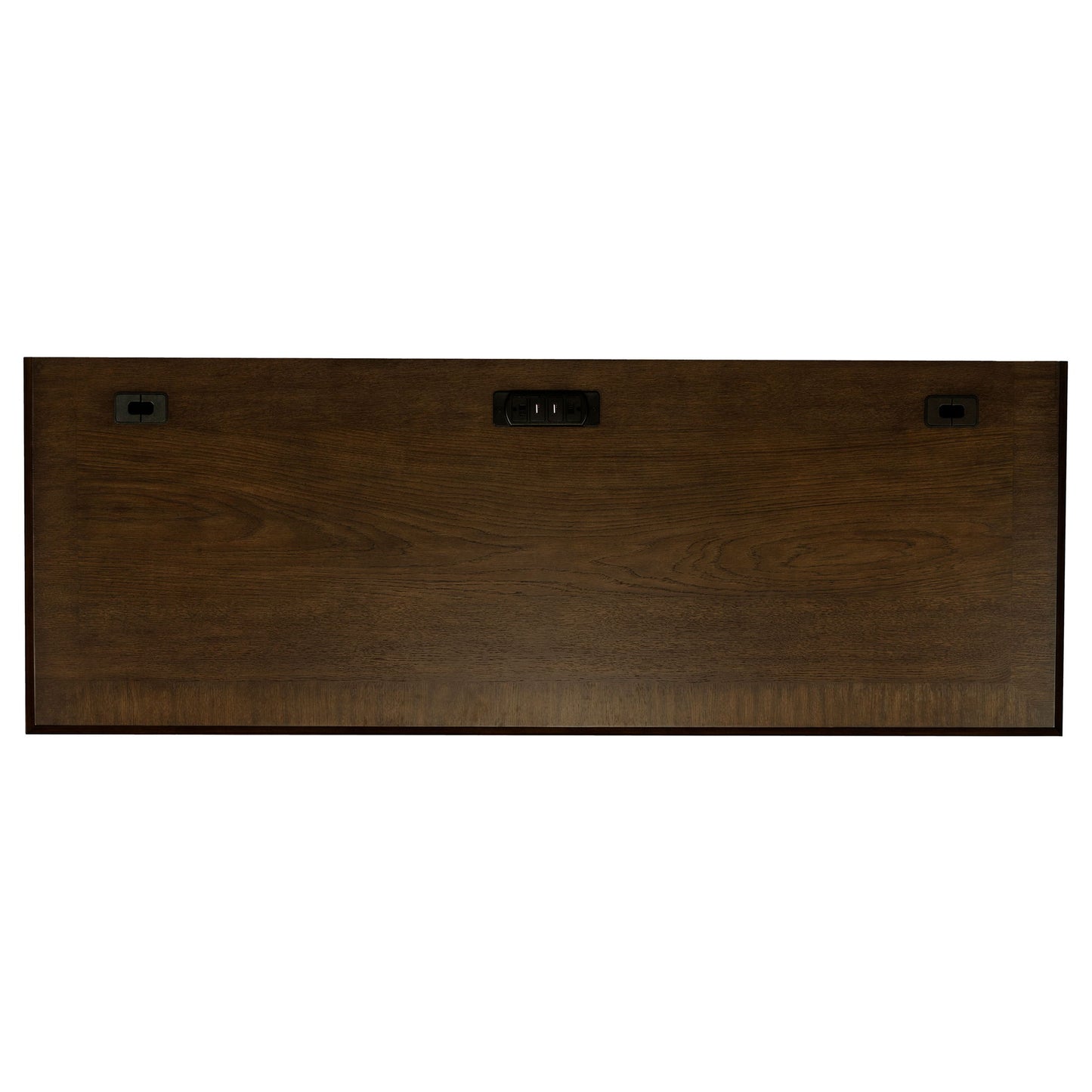 Stigham - 5 Drawer Credenza Office Desk - Oak