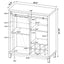 Arcata - Sliding Door Bar Cabinet - Oak