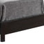 Bed With Transitional Design Stylish