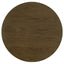 Crispin - 5 Piece Round Dining Table Set With Upholstered Chairs - Brown