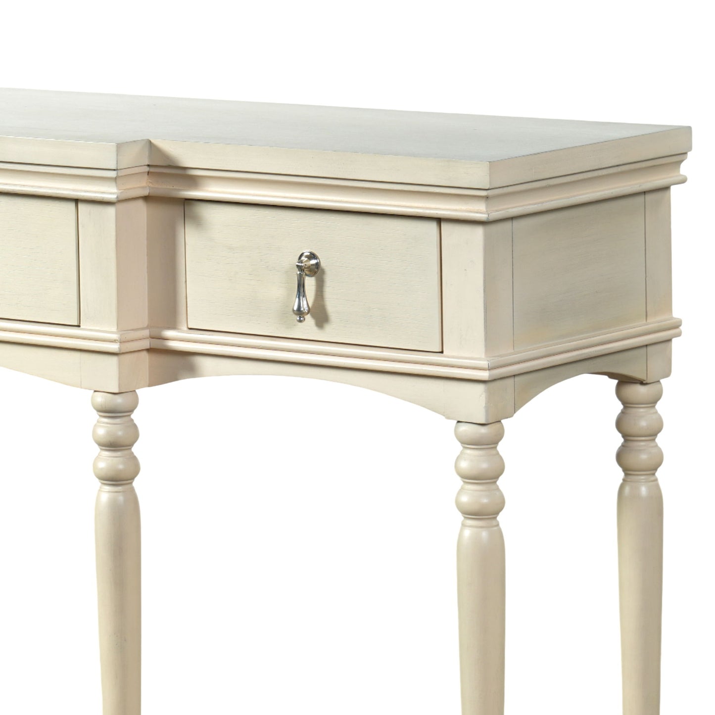 Retro Console Table With 3 Soft Close Drawers