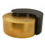 Ying Yang - Coffee Table - Gold / Black