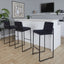 Fuji - Contemporary High Back Barstool Elegant Design
