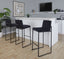 Fuji - Contemporary High Back Barstool Elegant Design