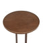 Tareel - Round Accent Table With Open Oval Pedestal - Antique Bronze
