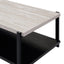 Linea - 3 Piece Occasional Set (1 Coffee & 2 End Tables) - Light Gray