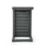 Aluminum Outdoor C - Shaped Side Table For Patio