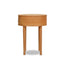 Cabana - Round Cane Storage Side Table - Natural Brown Oak