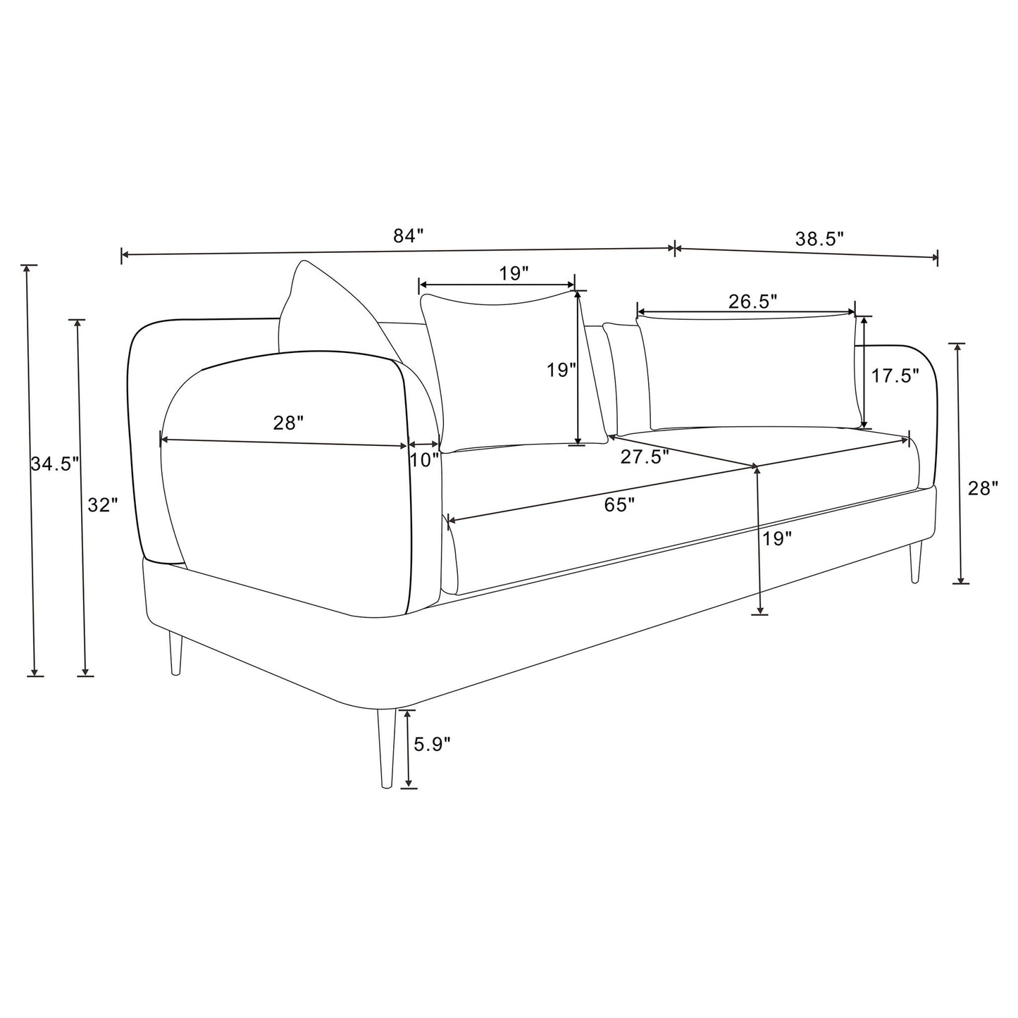 Repley - 2 Piece Sofa Set