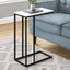 Accent Table, C - Shaped, Space-Saving Functionality