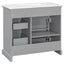 36" Bathroom Vanity With Sink, 2 Tip-Out Drawers, Soft Close Hinges