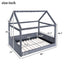 Upholstered House Style Daybed With LED Light Strips
