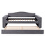 Upholstered Daybed With Storage Armrests, Trundle And Latest Integrated tooth Audio System