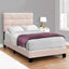 Bed, Upholstered, Frame Only, Transitional