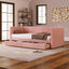 Daybed With Two Drawers And Wood Slat
