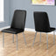 Dining Chair, Side, Upholstered For Dining Room, Contemporary (Set of 2)