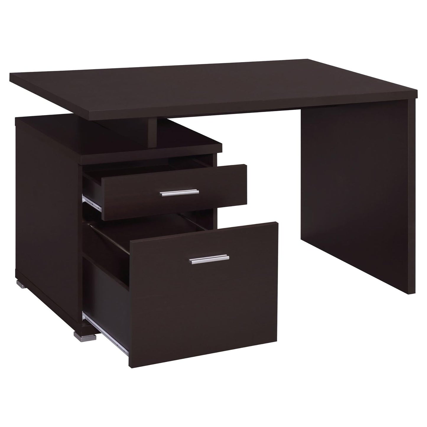 2 Drawer Reversible Office Desk With Modular Design