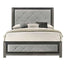 Jehoram - Queen Bed - Gray