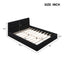 Upholstered Platform Bed With Headboard