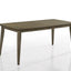 Bistro - Wide Contemporary Rectangle Dining Table With Extension Leaf
